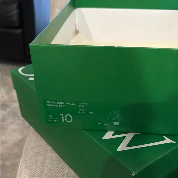 J. Crew Brown Chelsea Ankle Boots with Low Heel and Suede Material - Picture 6 of 6